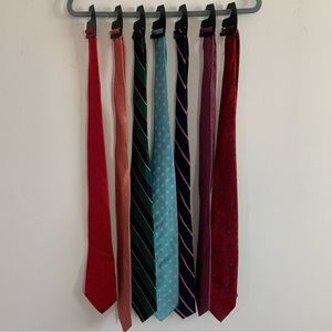 Brooks Brothers and Christian Dior Silk Ties Set of 7
